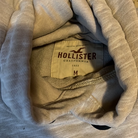 Light Gray Hollister Sweatshirt - Picture 3 of 3